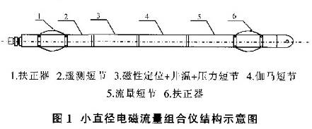 小直(zhi)徑電磁(ci)流量組(zu)合結構(gou)示意圖(tu)